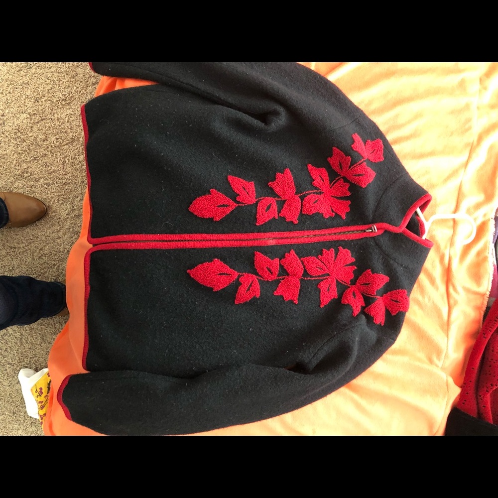Cold water creek jacket/sweater size medium